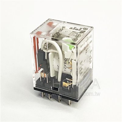 OMRON DC12V繼電器 10A ( MY2N-GS-R-12VDC )