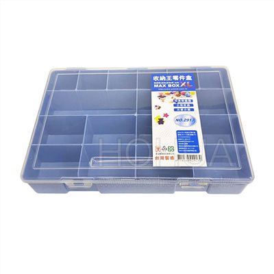 展瑩 萬用零件盒-XL NO.2913 ( 330x230x60mm ) (6小格+8中格+2大格)