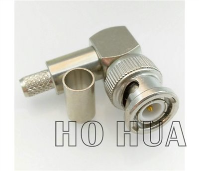 BNC 4C 公90°接頭