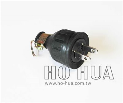 電纜橡膠插頭15A 125V  ( G4299-1 )