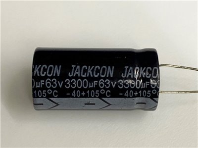 電解電容3300uF63V 1pcs ( EC3300uF63V 22x42/105℃ )